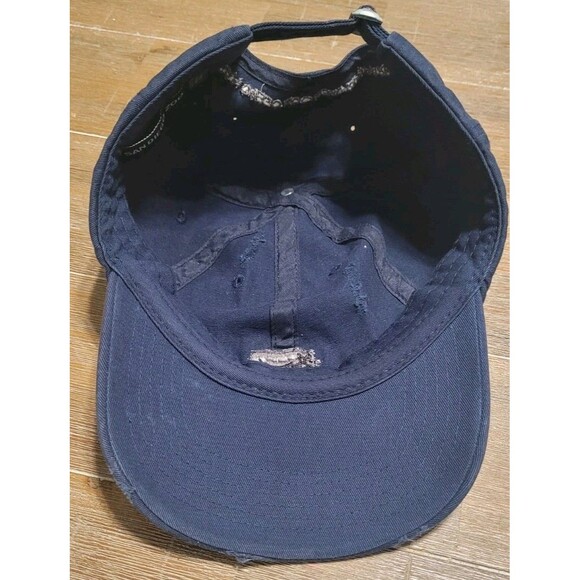 San Diego Zoo & Safari Park Rhino Logo Distressed Strap Back Dad Hat Adjustable - Picture 5 of 6